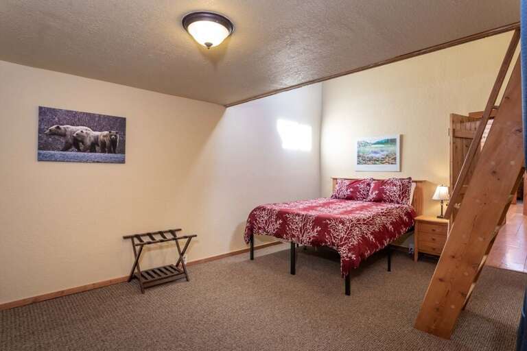 Get a good night's rest | Queen Bed | Main Level - The Great House Get a good night's rest | Queen Bed | Main Level - The Great House