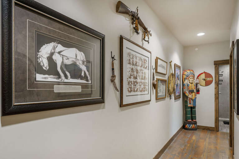 Enjoy The Western Theme Decor | Main Level