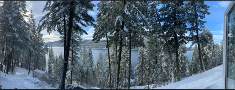 Even in the winter months, Timber Haus offers incredible views | Exterior