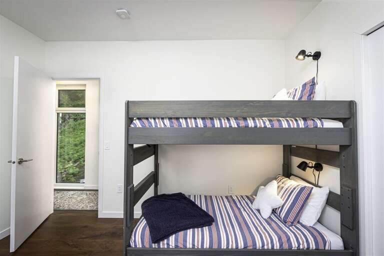 The bunk room is an exciting feature for younger guests | Upper Level