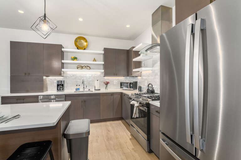 Modern Bright Kitchen | Main Level Modern Bright Kitchen | Main Level