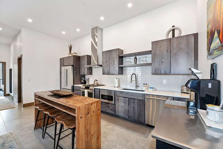 Bar Seating for 3 | Main Level