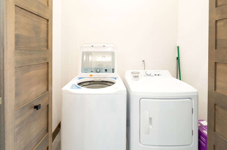 Private Laundry  | Main Level