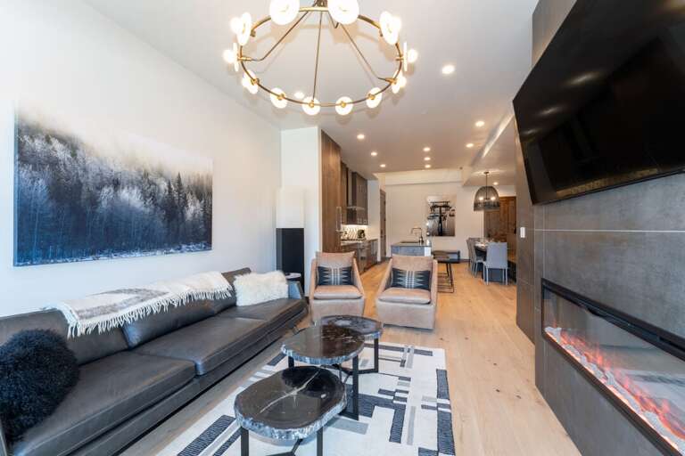 Watch a Movie in Front of the Fireplace | Main Level