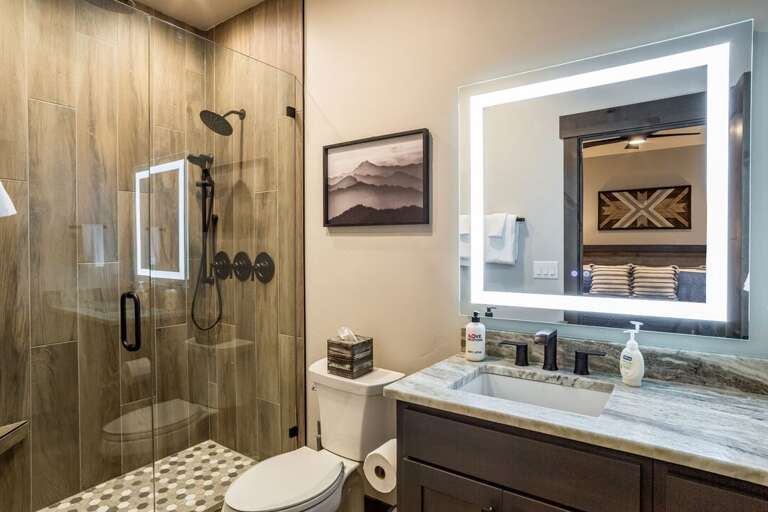 Second bathroom attached with king bedroom suite | Middle Level