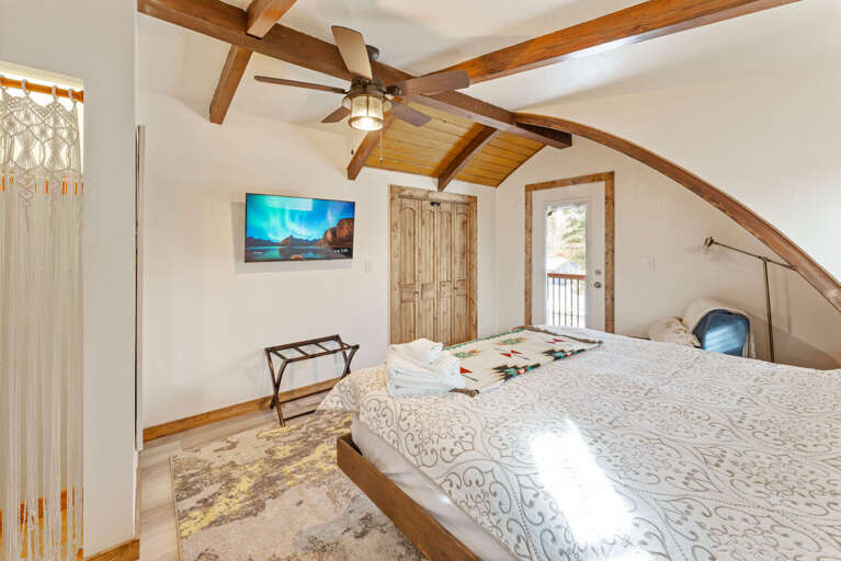 Access to Private Balcony | Upper Level