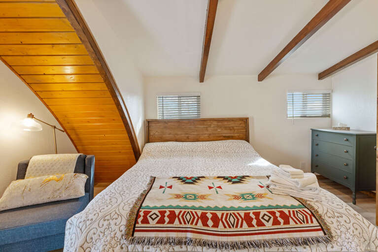 California King Bed | Upper Level