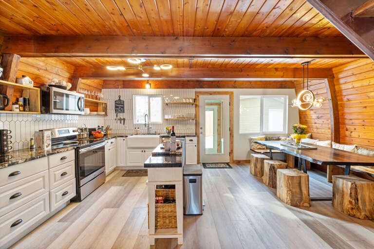 Center Island for Added Counter Space and Storage | Main Level