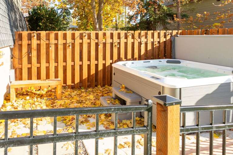 Gated spa for ultimate relaxation!