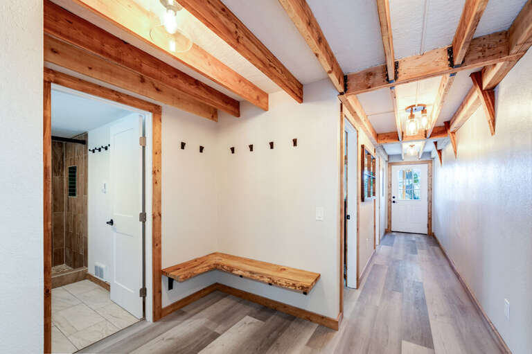 Hallway into the ADU | ADU