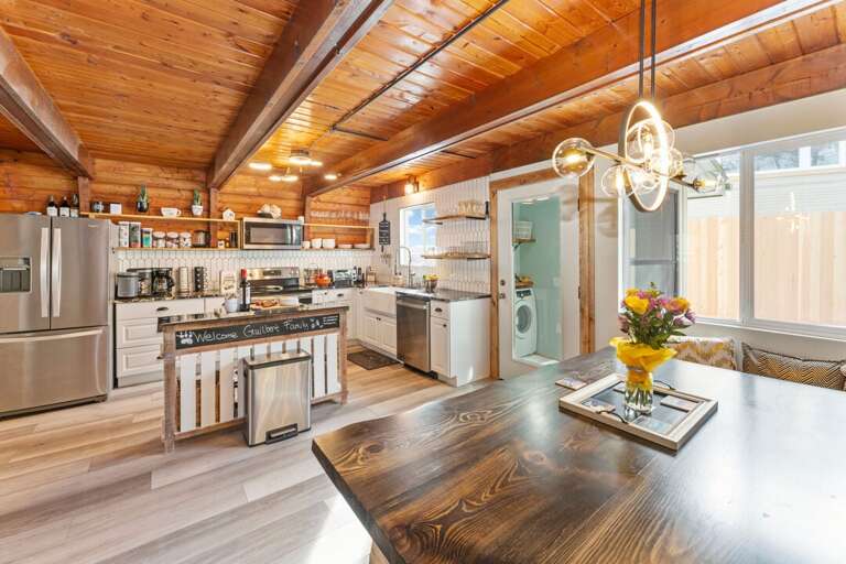 Kitchen and Dining Area | Main Level