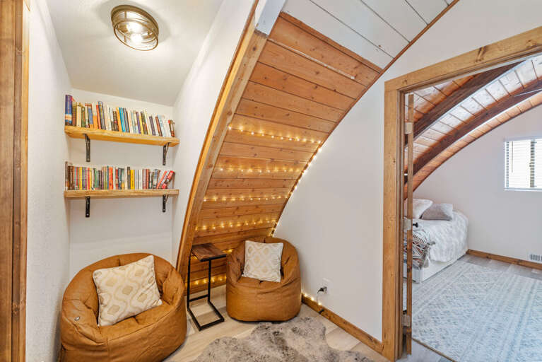 Sitting Area at the Top of the Stairs | Upper Level