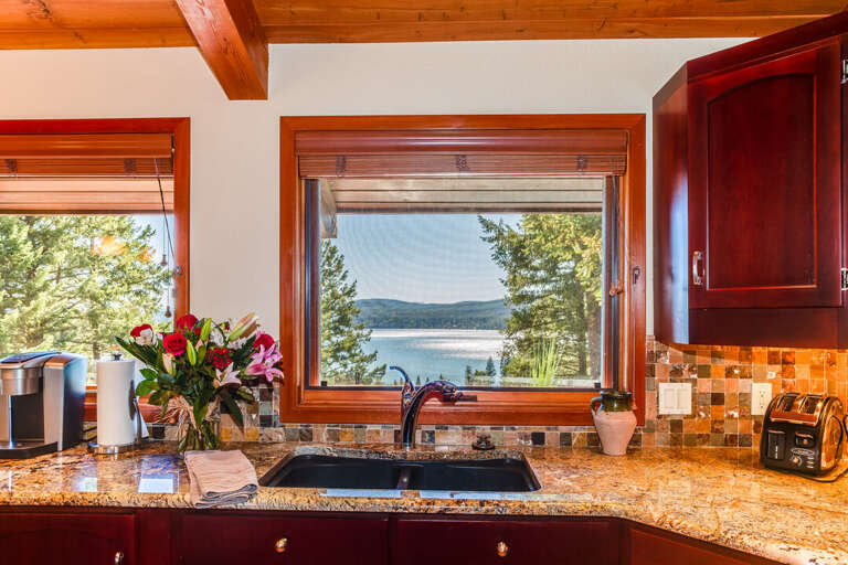 Enjoy the views from the kitchen | Main Level