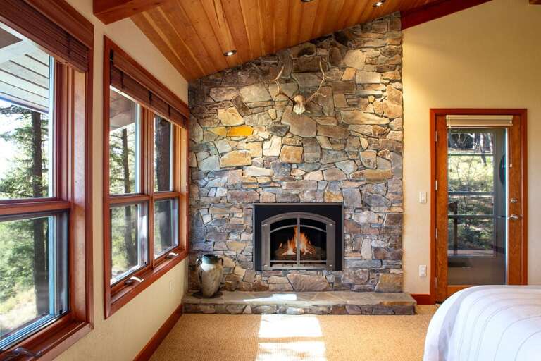 fireplace, and office space | Main Level