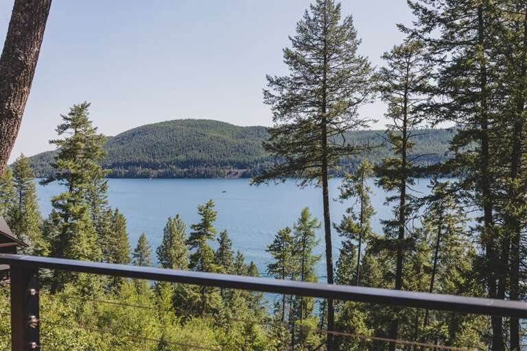 Positioned at the top of Whitefish Lake, the homes views are one-of-a-kind | Exterior