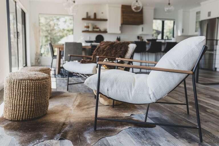 Relax, read a book, and take in the panoramic lake views | Main Level