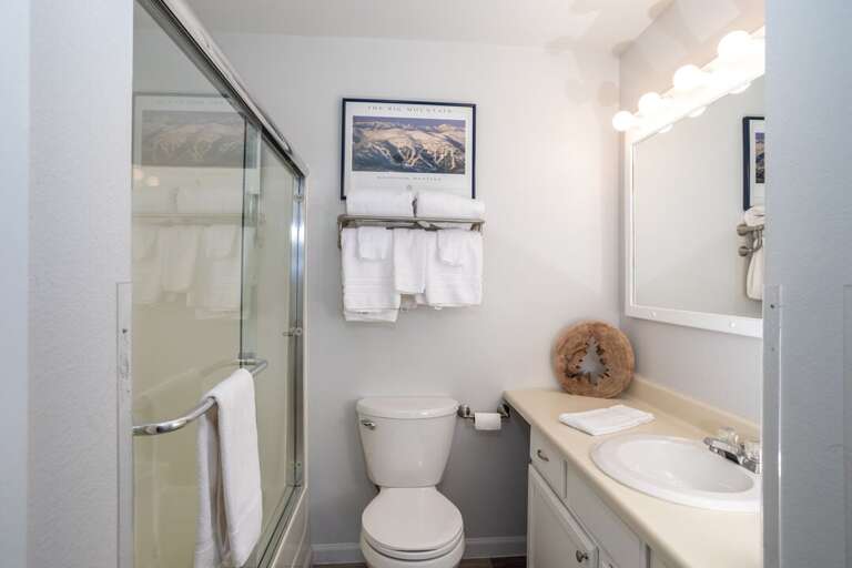 Ample counter space to get ready | Main Level