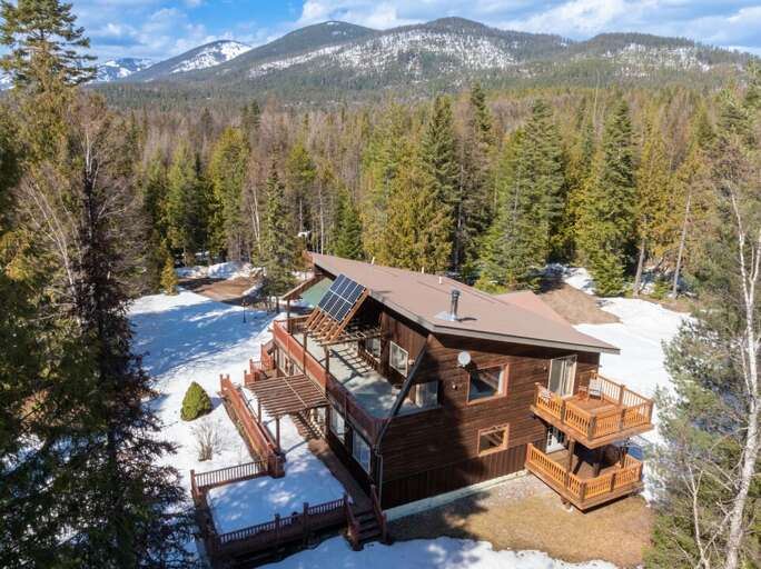 Aerial of the home | Exterior