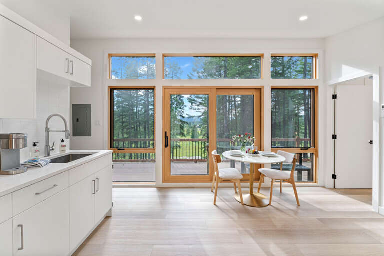 Bistro table with seating for two | Main Level