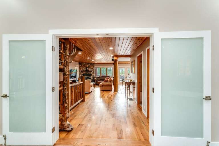 Double Doors into Great Room from Game Room | Main Level Double Doors into Great Room from Game Room | Main Level