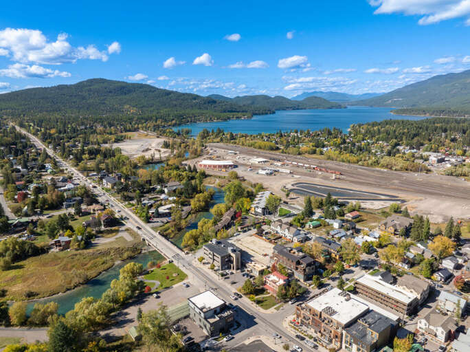 Aerial of Whitefish | Exterior