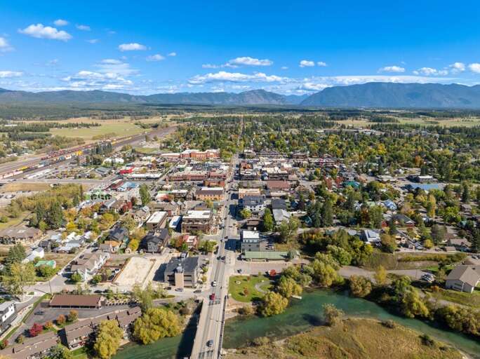 Aerial of Whitefish | Exterior