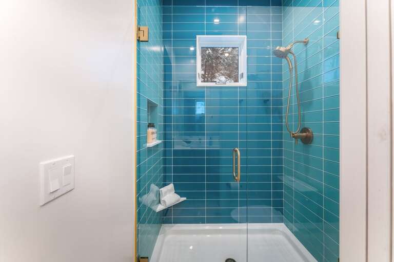 Master En Suite Bathroom with Modern Soaking Tub and Beautifully Subway Tiled Shower | Middle Level
