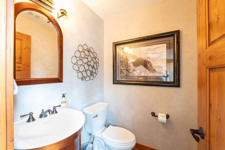 Main Level Half Bathroom | Main Level