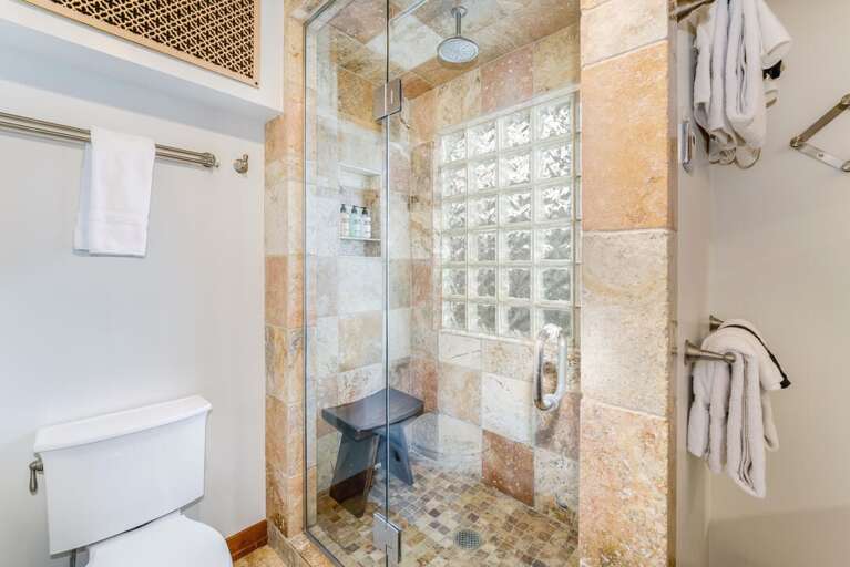 Master Bathroom with a Shower | Upper Level