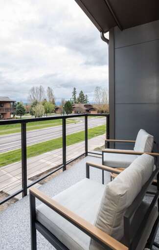 The private balcony has the best views in the whole place | Main Level