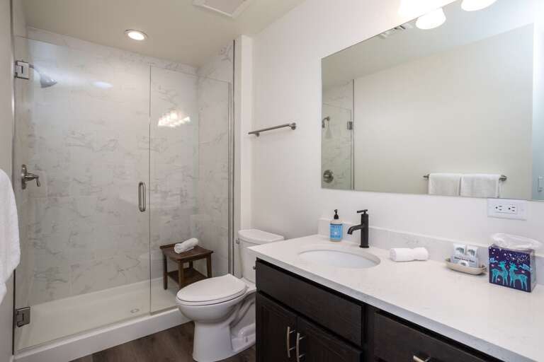 Take a hot shower | Upper Level