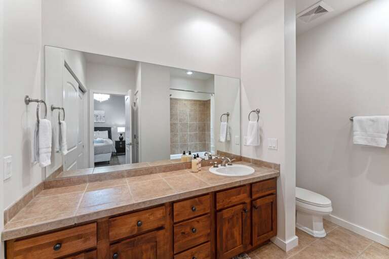 Single Vanity Master Bathroom 2 | Upper Level