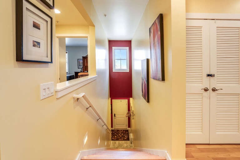 Ascend up the Stairs from the Front Door | Main Level
