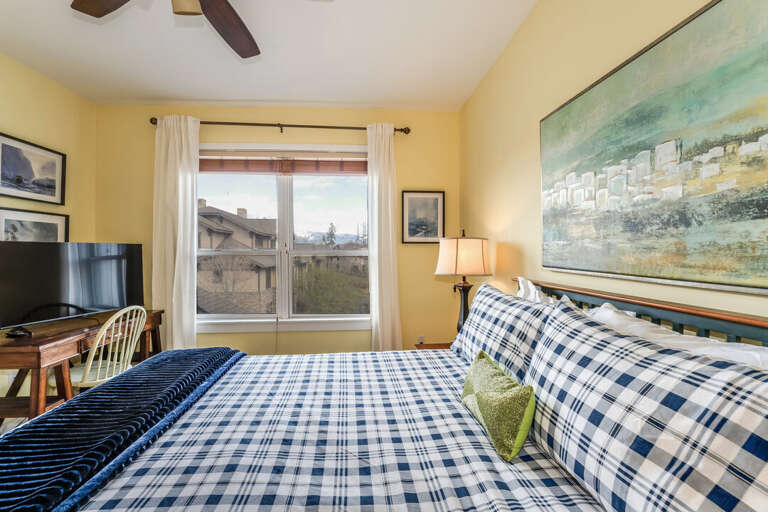 Lovely Views from the Primary Bedroom | Upper Level