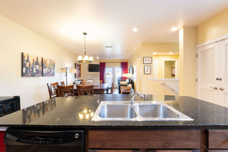 Open Floor Plan from Kitchen to Living Room | Main Level