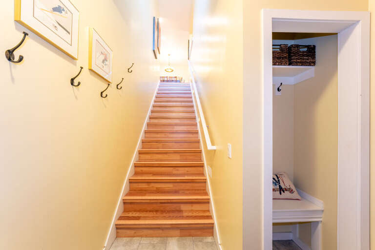 Stairwell Leading up to Main Level | Lower Level