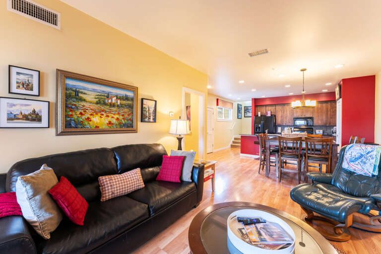 Warm and Inviting Living Room - Main Level