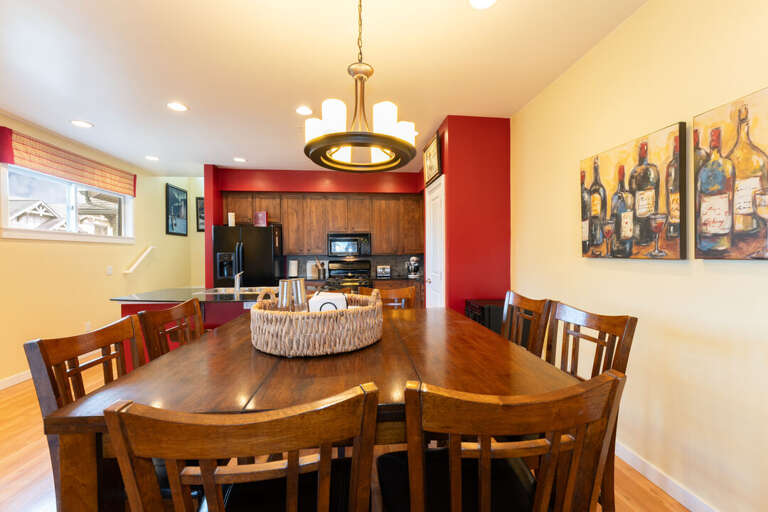 Warm Lighting and Colorful Art Work | Main Level