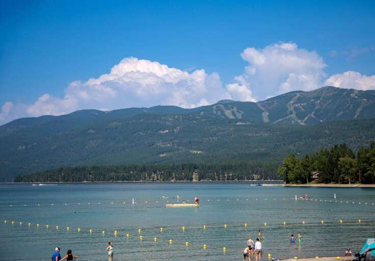Plenty of Swimming within the Safety Swim Lines at City Beach | exterior
