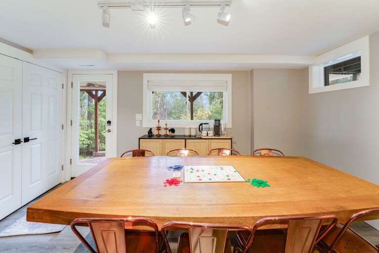 Unwind downstairs for a night in, filled with games | Lower Level