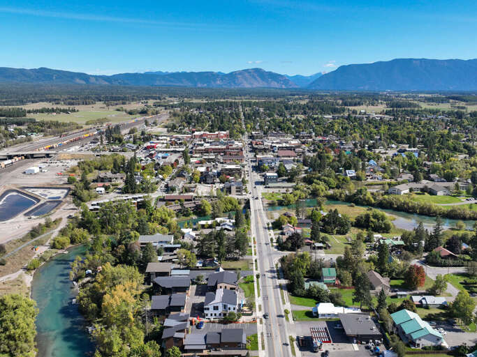 Aerial View of the Whitefish River | Exterior