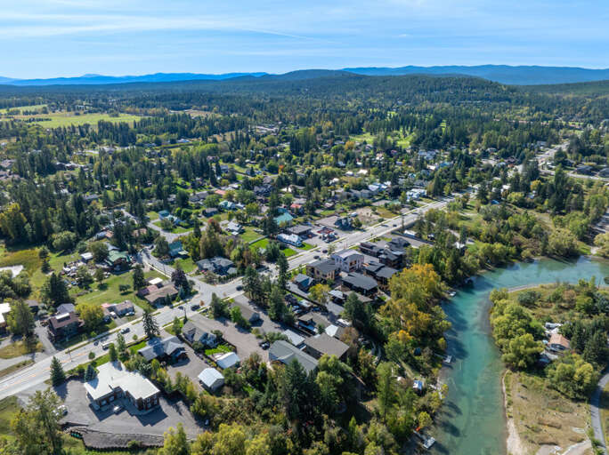 Aerial Views of the Whitefish River | Exterior