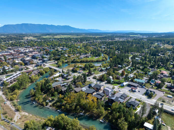 Aerial Views of the Whitefish River and Surrounding Area | Exterior