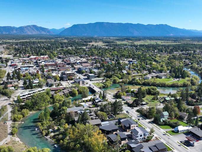Aerial Views of the Whitefish River and Surrounding Area | Exterior