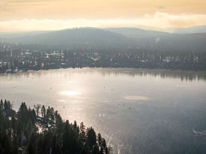 Aerial Views from the East to the West Side of the Whitefish Lake | Exterior