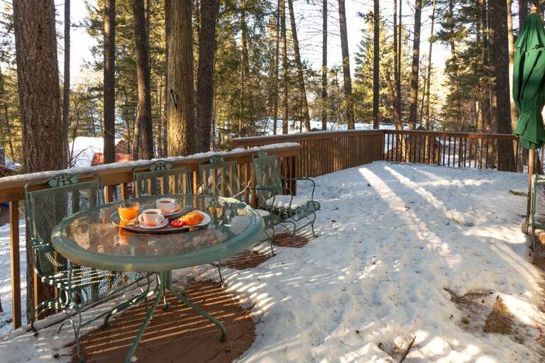 Breakfast  and Sunrise on the Deck | Exterior