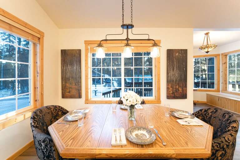 Dining Table with Seating for 4 | Main Level