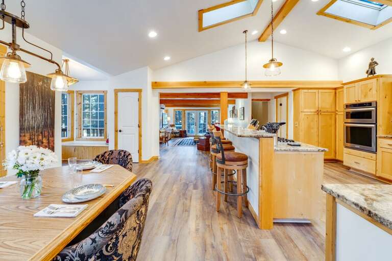 Vaulted Ceilings with SkyLights | Main Level
