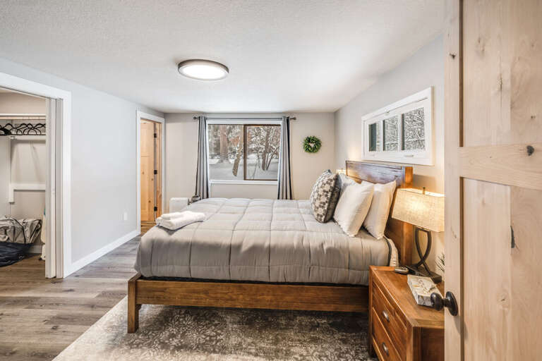 Master Bedroom with a Queen Bed | Main Level Master Bedroom with a Queen Bed | Main Level