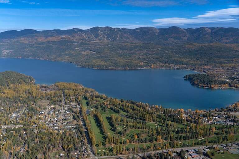Aerial Views of Whitefish Lake and Whitefish Golf Course | Exterior
